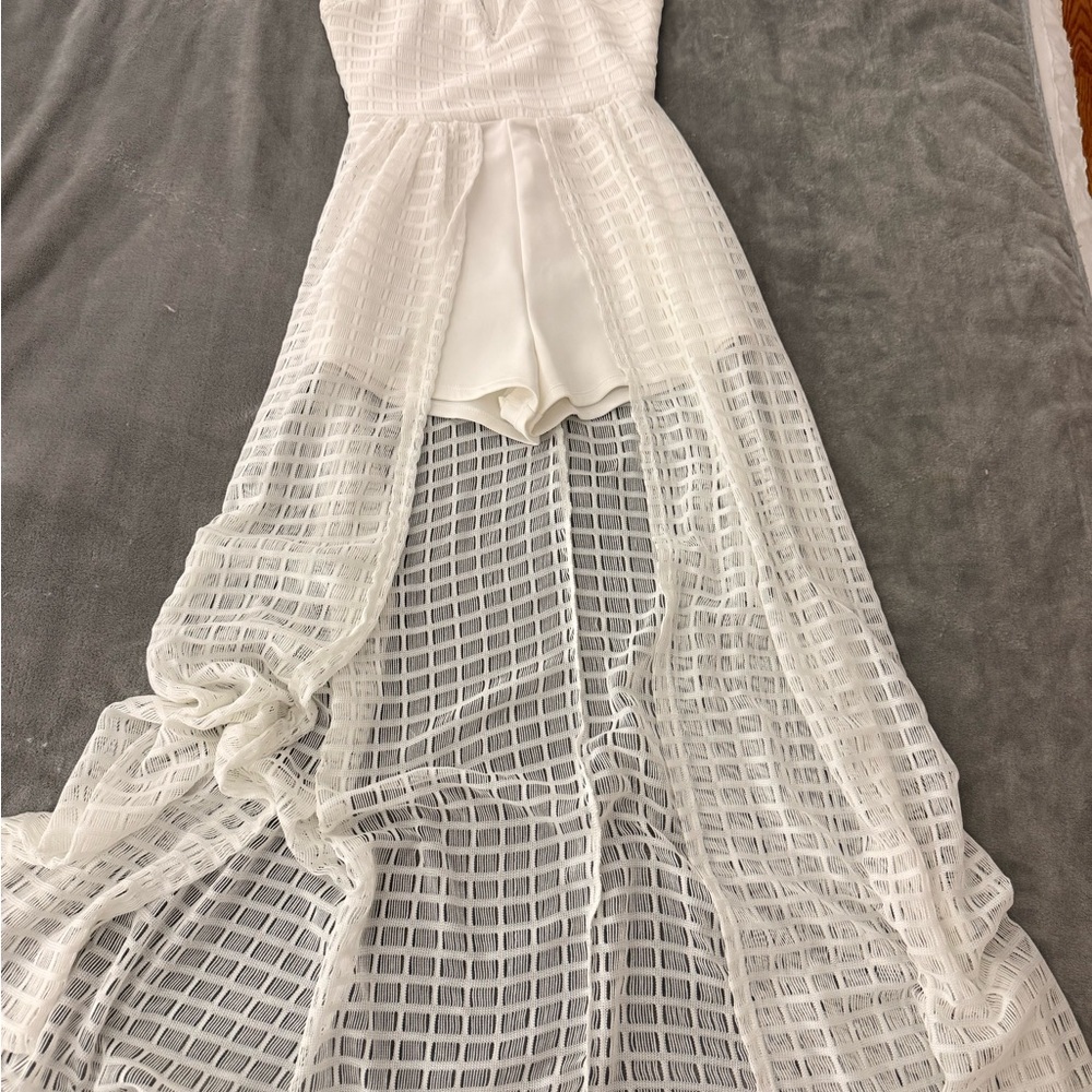 Elegant White romper‎